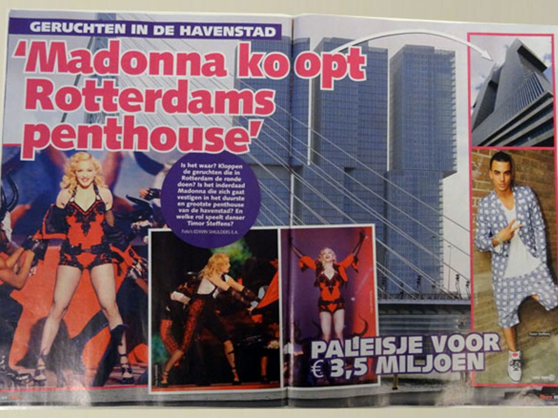 Madonna Buys Penthouse Rotterdam